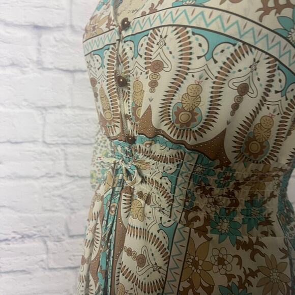 Pinterest Viral Boho Western Button Down Dress - Picture 10 of 11